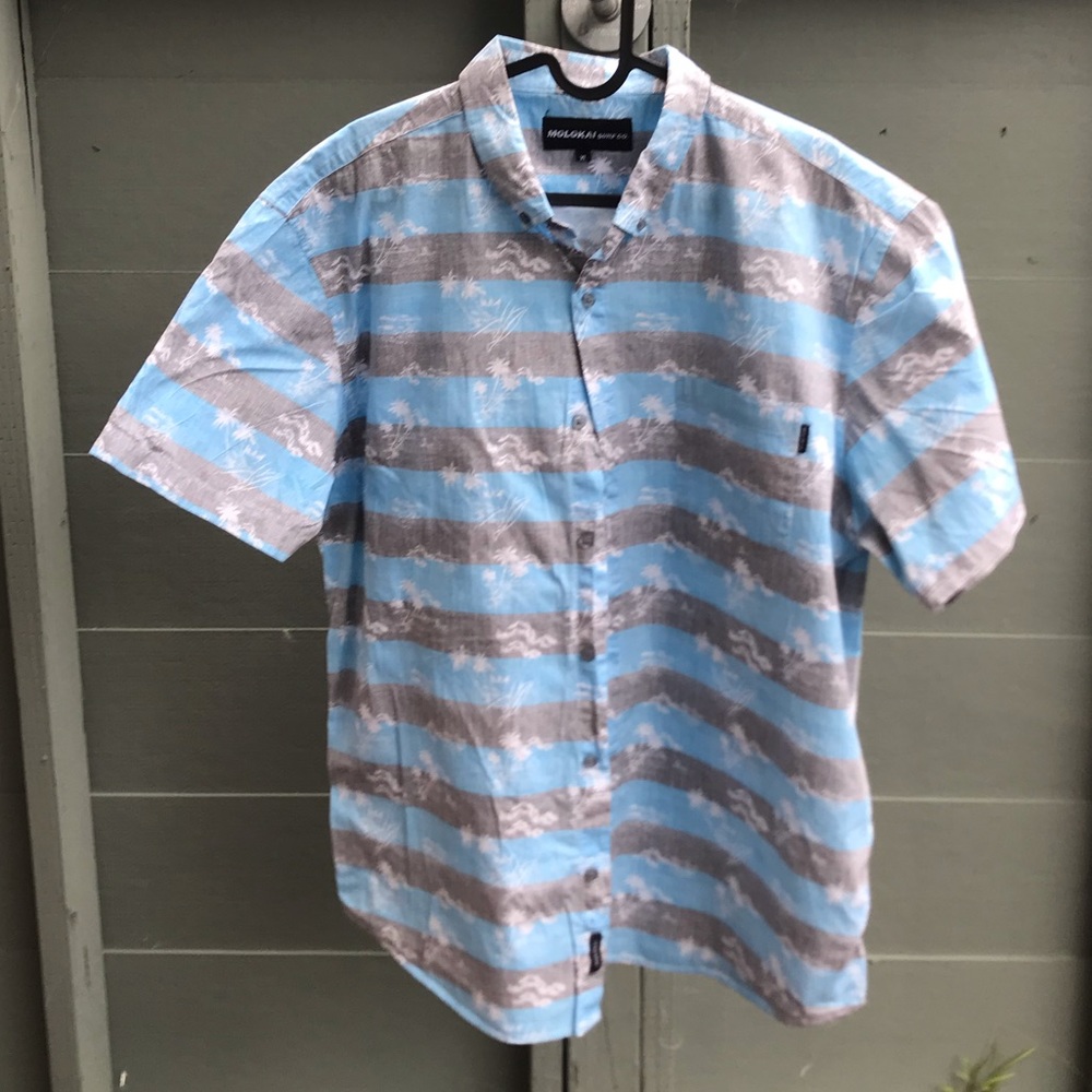 Molokai Surf Company XL Aloha Surf Shirt MWOT